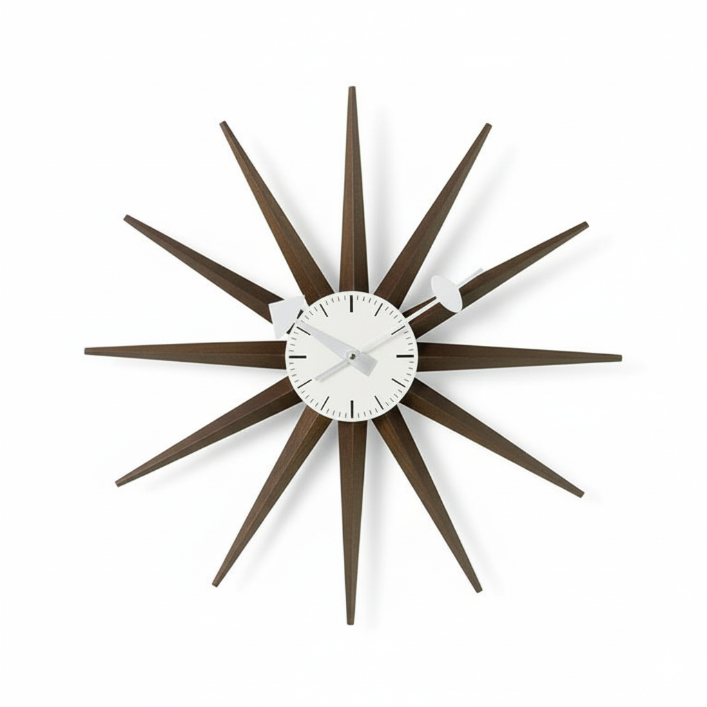 ساعت دیواری پلکسی طرح ستاره