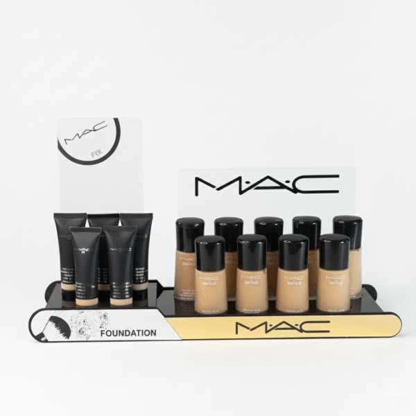 استند رومیزی پلکسی طرح نمایش لوازم آرایش