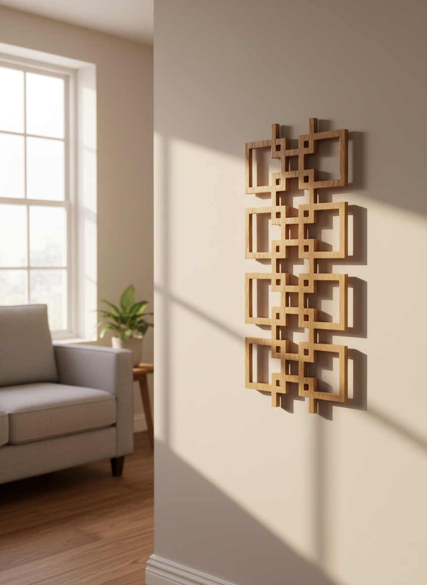 تابلو پلکسی در سبک مینیمال 