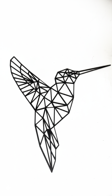 تابلو دیواری پلکسی طرح پرواز تیزبین