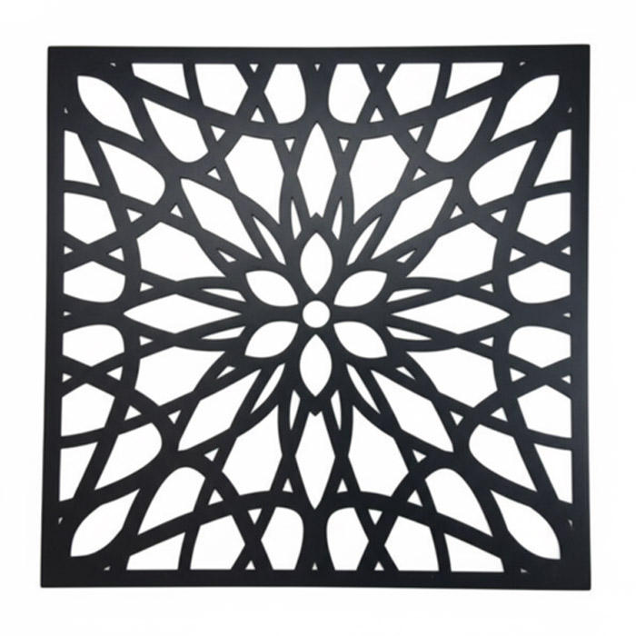 تابلو دیواری پلکسی طرح گل هندسی
