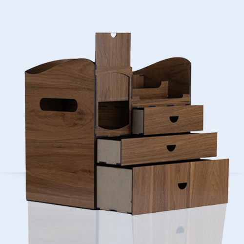 نظم دهنده رومیزی چوبی